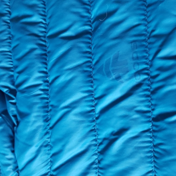 Woods women's water repellant down light puffer jacket teal green small - Picture 3 of 13